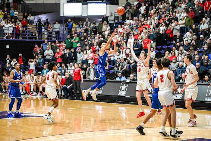 Lincoln Gresham 6A Oregon boys basketball quarterfinal Naji Saker -116